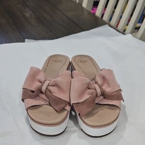 UGG Women's Blush Bow Mules